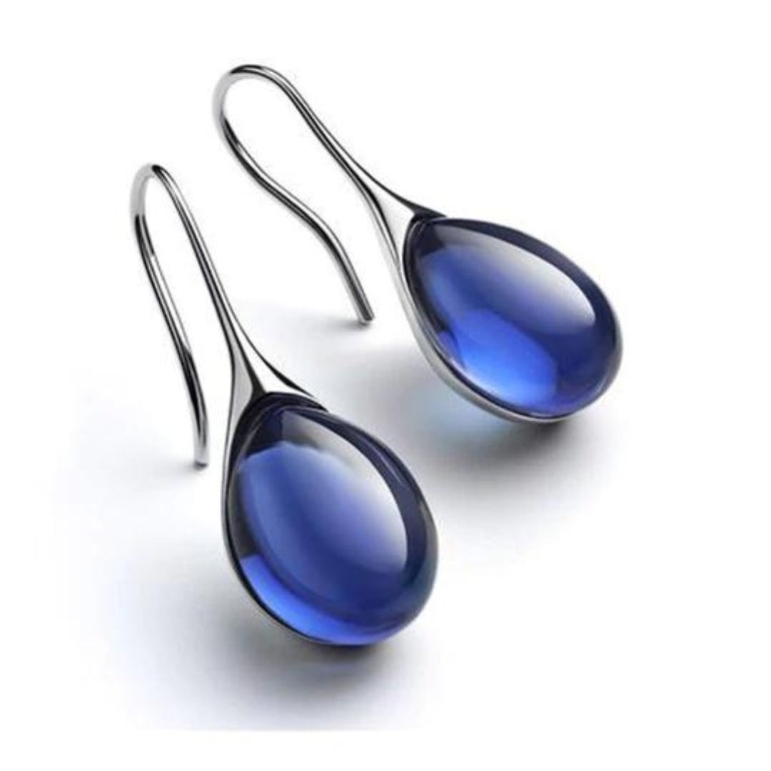 ROMY™ - Crystal Drop Earrings in Gold and Silver