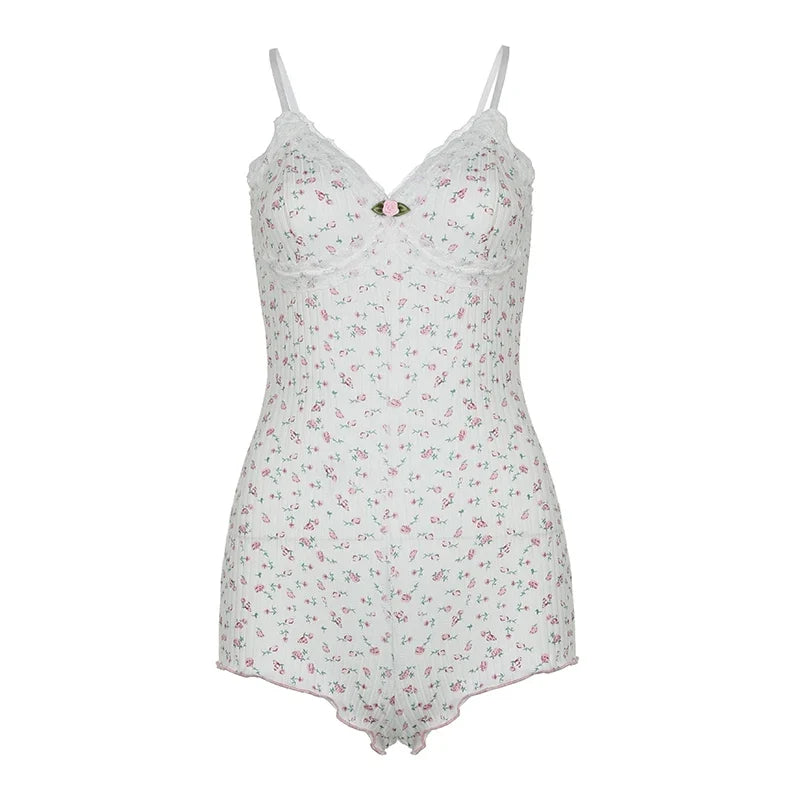 JOY™ – Dreamy Floral Sleeveless Bodysuit