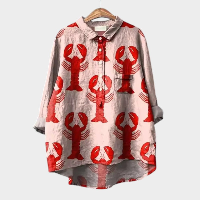 TALLIE™ – Relaxed Printed Blouse